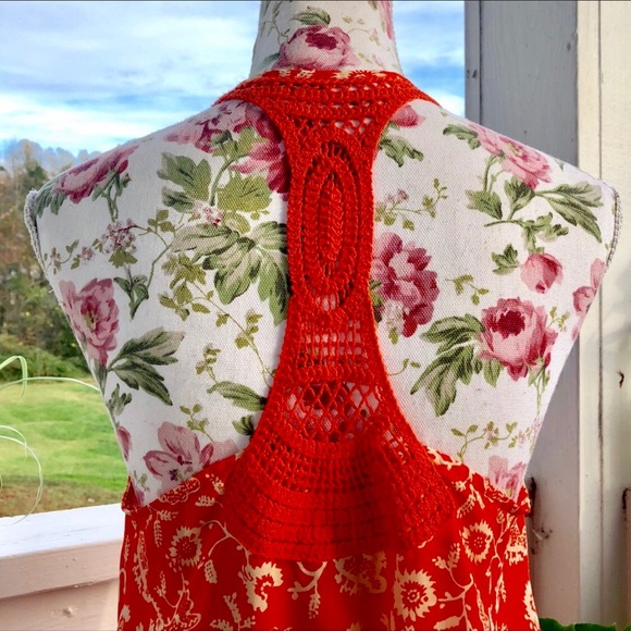 Crochet Racerback Dress - Picture 7 of 7